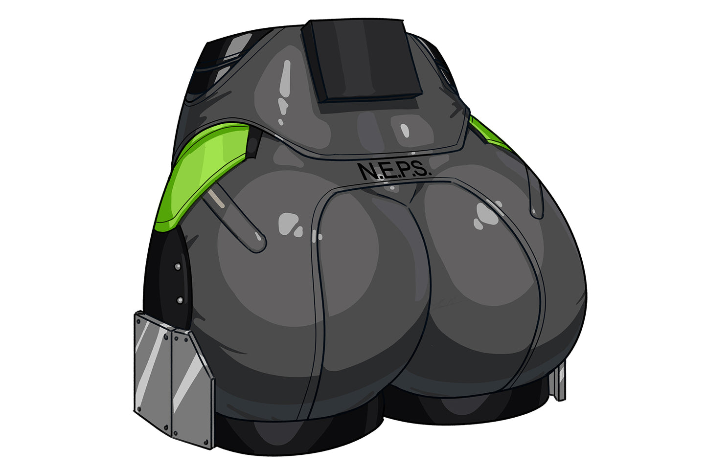 Zhu Yuan Ass Sticker