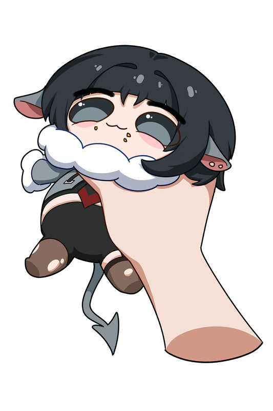 Fat Jane Grab Sticker